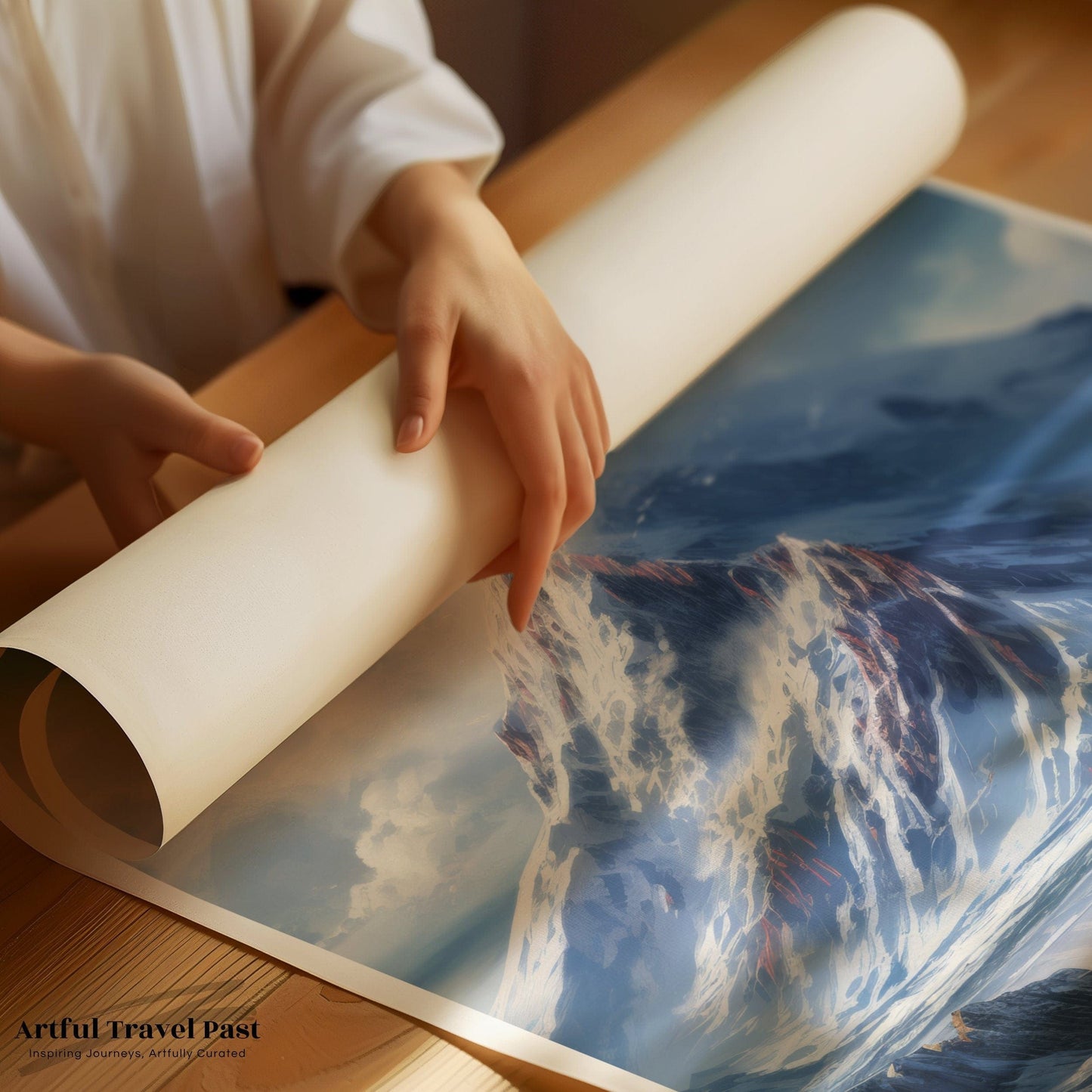 Mount Erebus Poster | Antarctica | Artic Wall Art