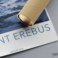 Mount Erebus Poster - Antarctica Wall Art