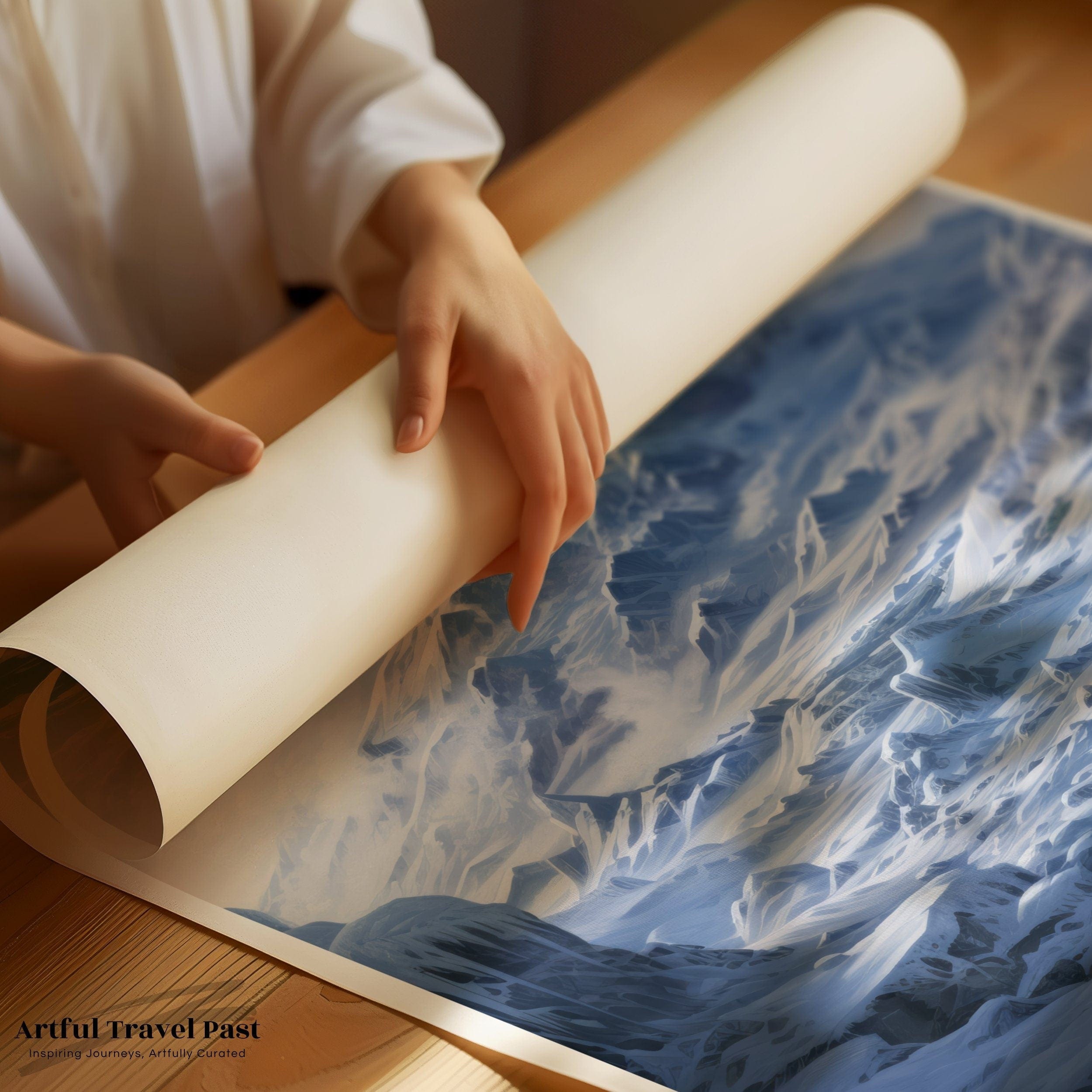Mount Erebus Poster - Antarctica Wall Art