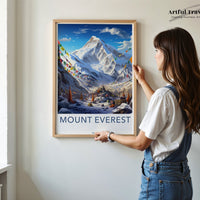 Mount Everest Poster