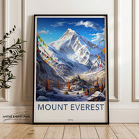 Mount Everest Poster