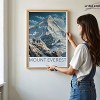Mount Everest Poster