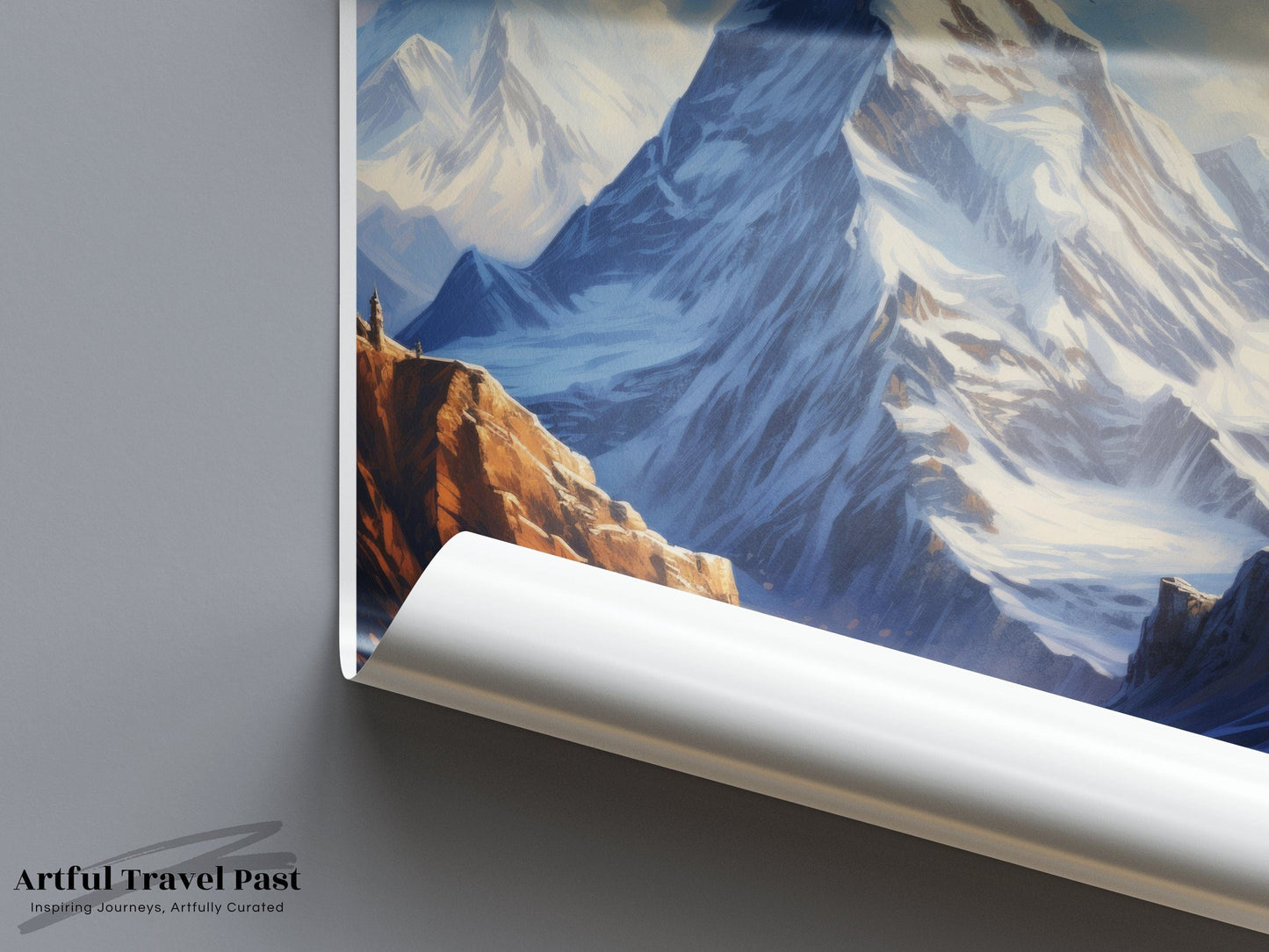 Mount Everest Poster - Nepal Wall Art