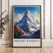 Mount Everest Poster - Nepal Wall Art