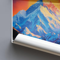 Mount Everest Poster - Tibet Wall Art