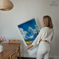 Mount Everest Poster - Tibet Wall Art
