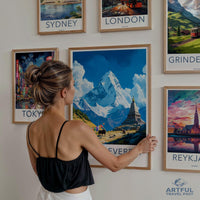 Mount Everest Poster - Tibet Wall Art