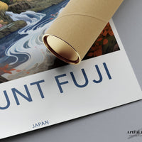 Mount Fuji Poster | Japan Wall Art | Asia Decor
