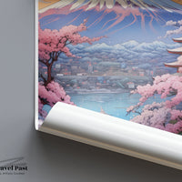 Mount Fuji Poster | Japan Wall Art | Asia Decor