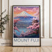 Mount Fuji Poster | Japan Wall Art | Asia Decor