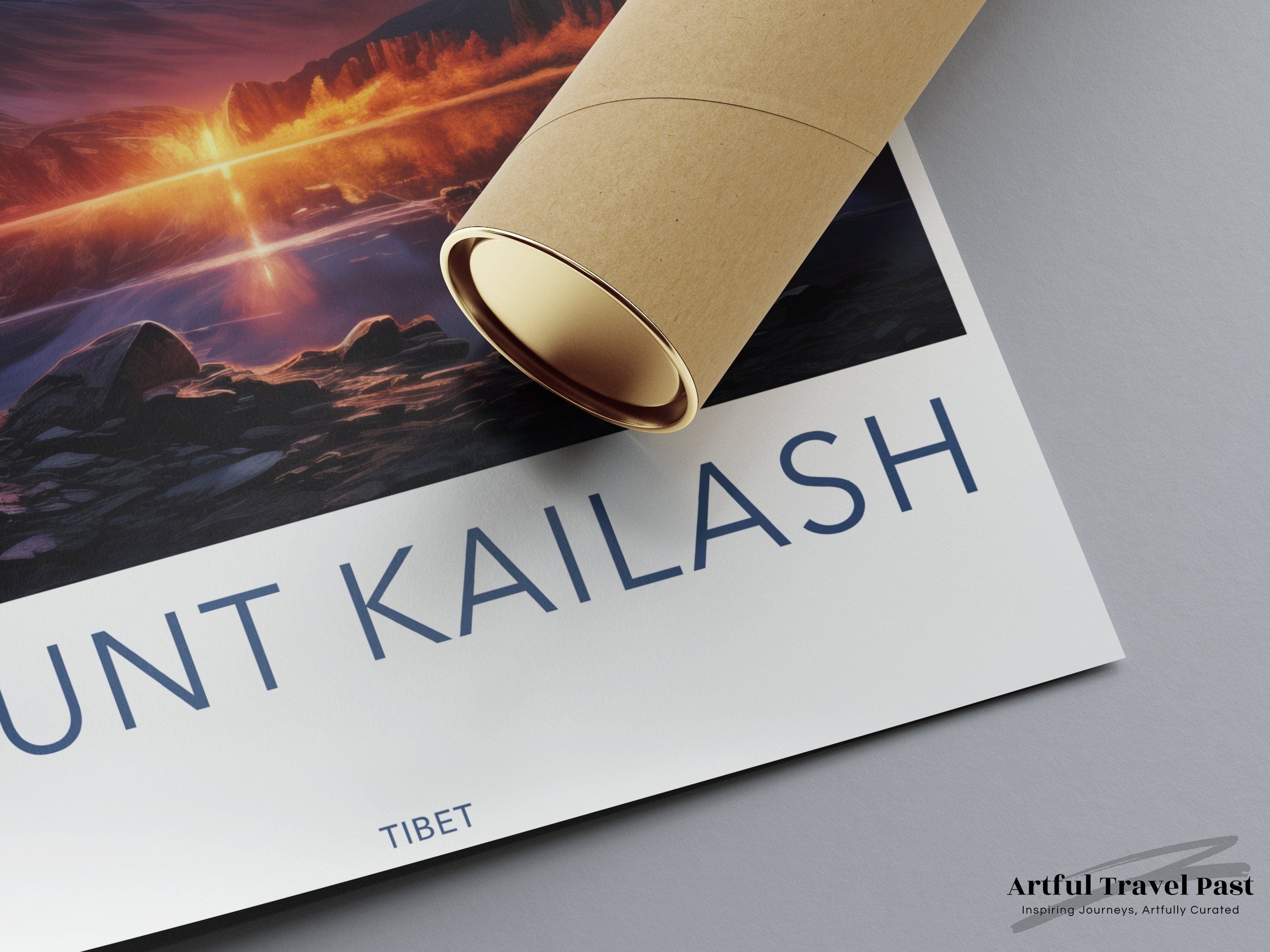 Mount Kailash Poster - Tibet Wall Art