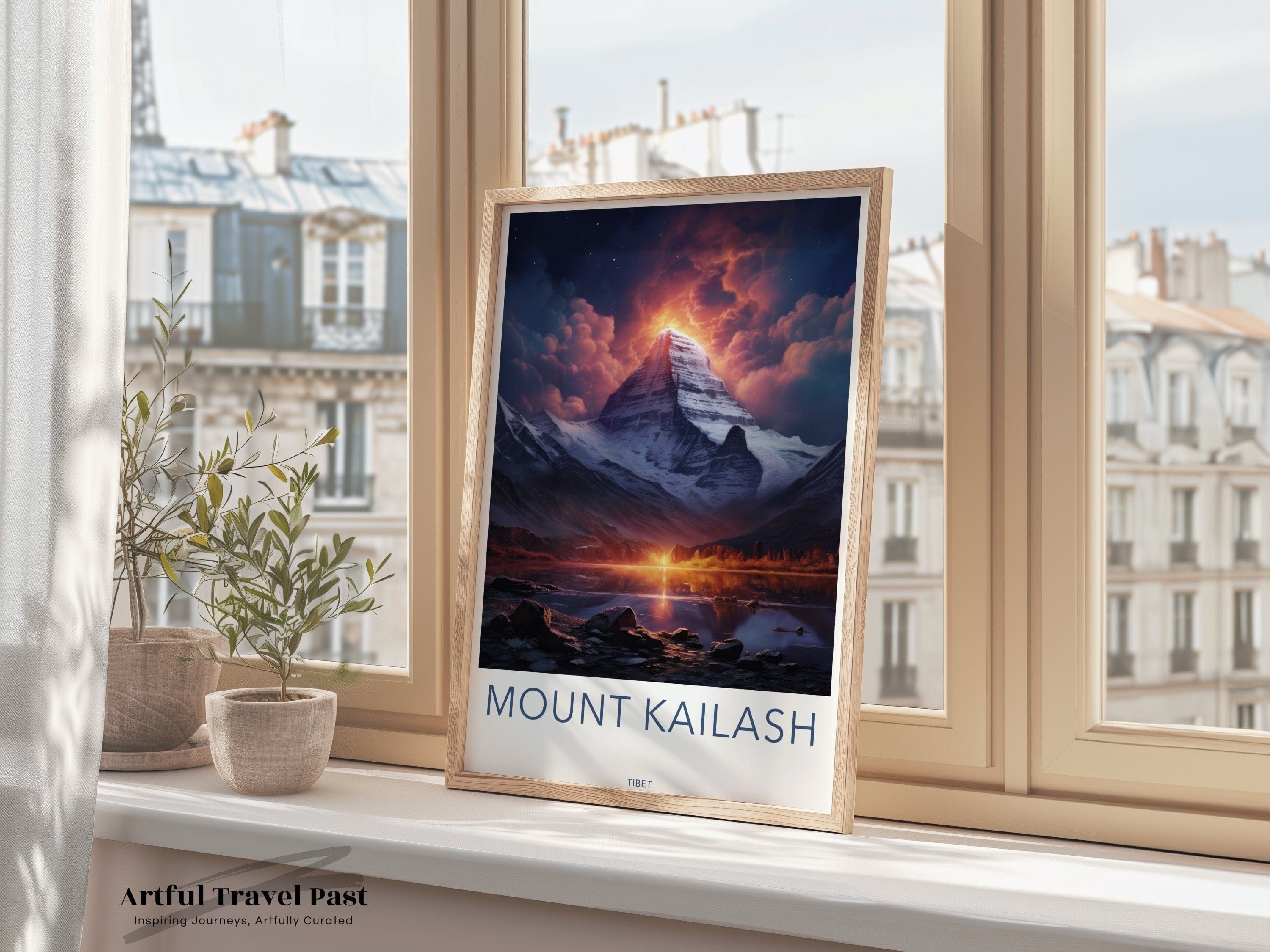 Mount Kailash Poster - Tibet Wall Art