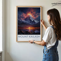 Mount Kailash Poster - Tibet Wall Art