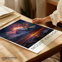 Mount Kailash Poster - Tibet Wall Art