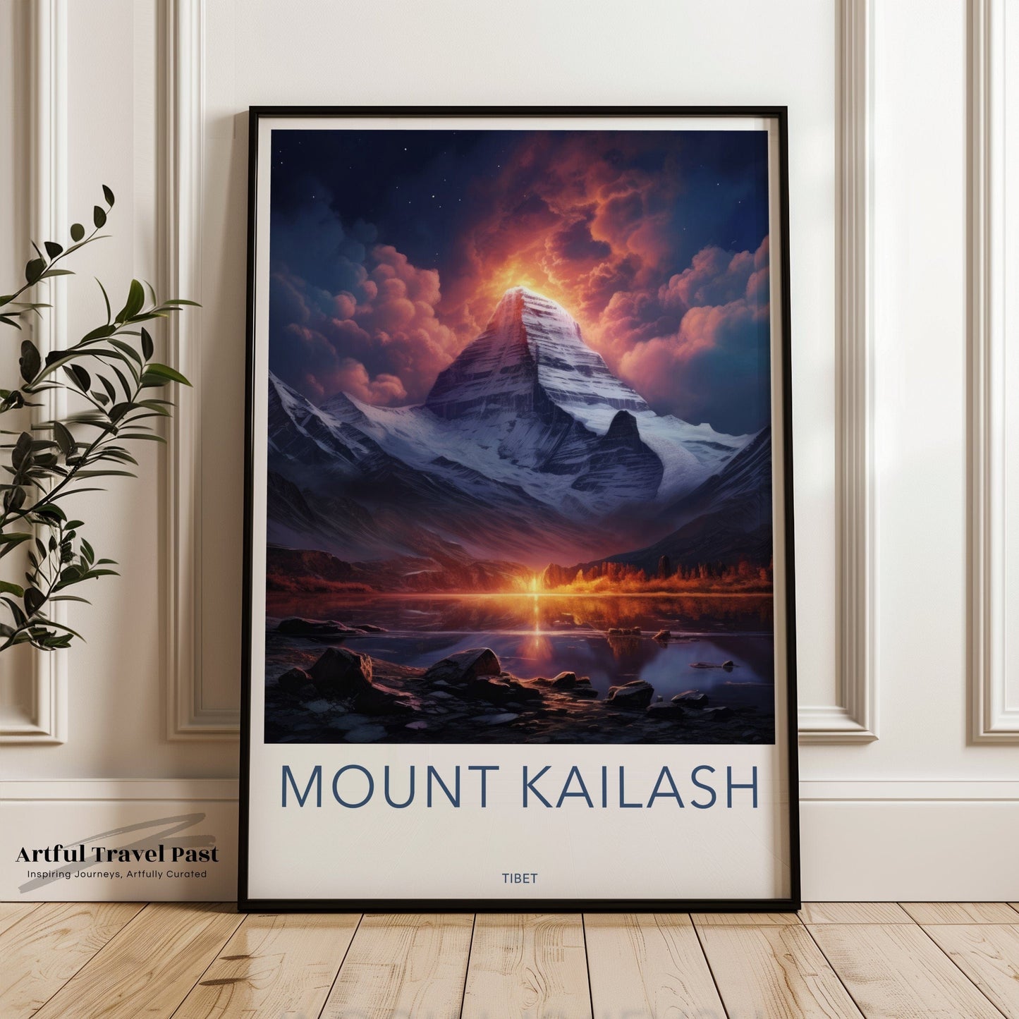 Mount Kailash Poster - Tibet Wall Art