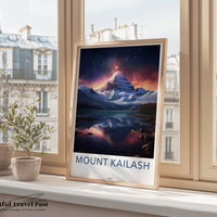 Mount Kailash Poster - Tibet Wall Art