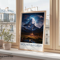 Mount Kailash Poster - Tibet Wall Art