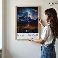 Mount Kailash Poster - Tibet Wall Art