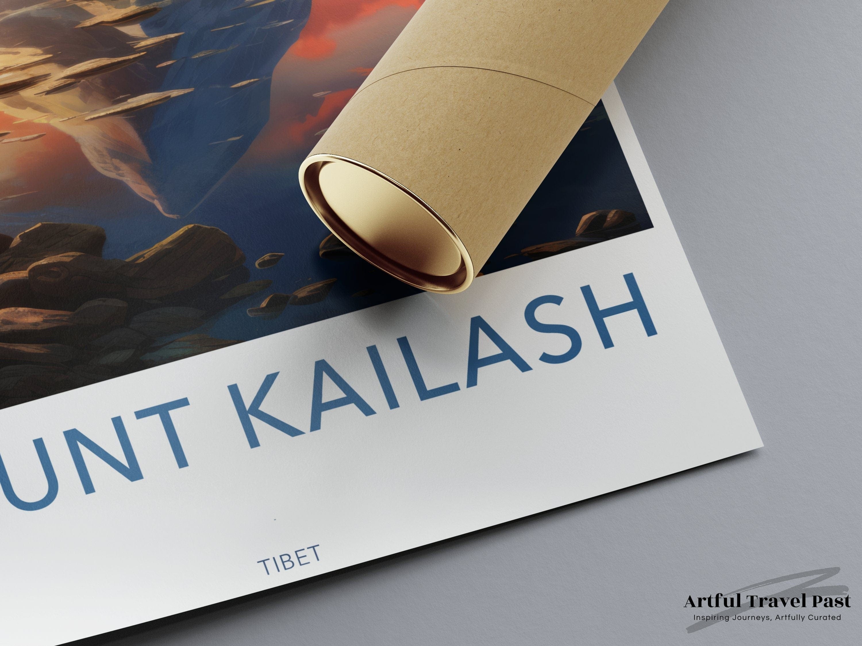 Mount Kailash Poster - Tibet Wall Art