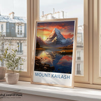 Mount Kailash Poster - Tibet Wall Art