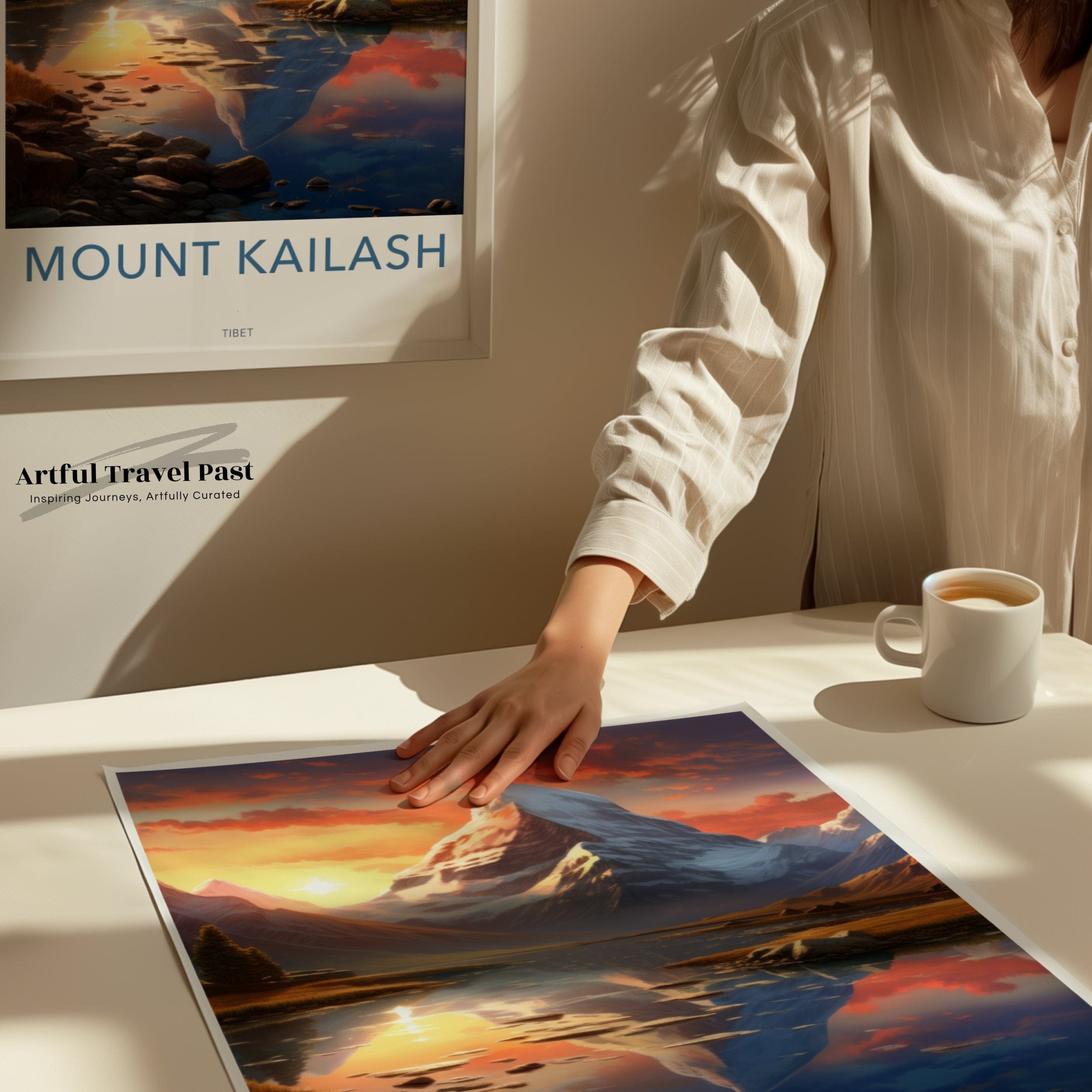 Mount Kailash Poster - Tibet Wall Art