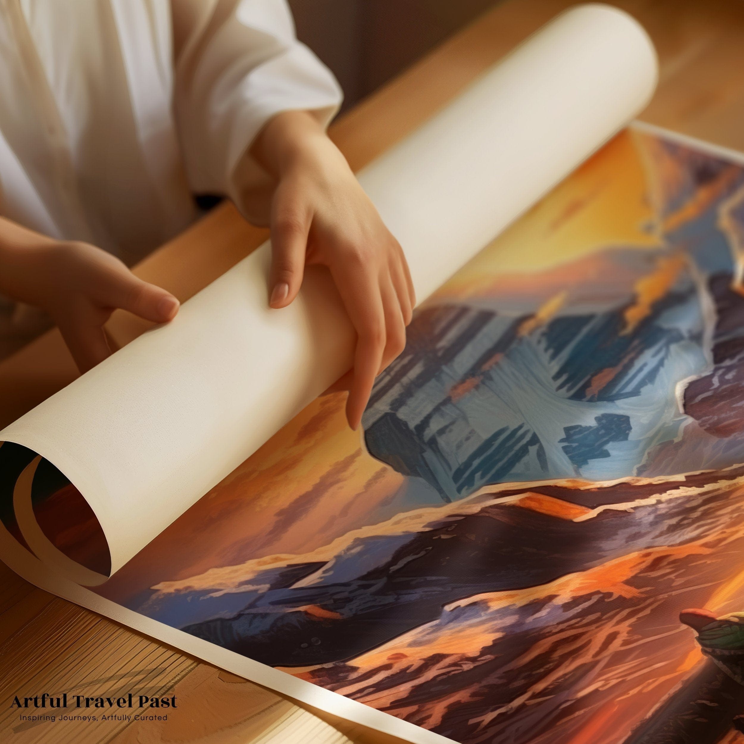 Mount Kailash Poster | Tibet Wall Art | South Asia Decor