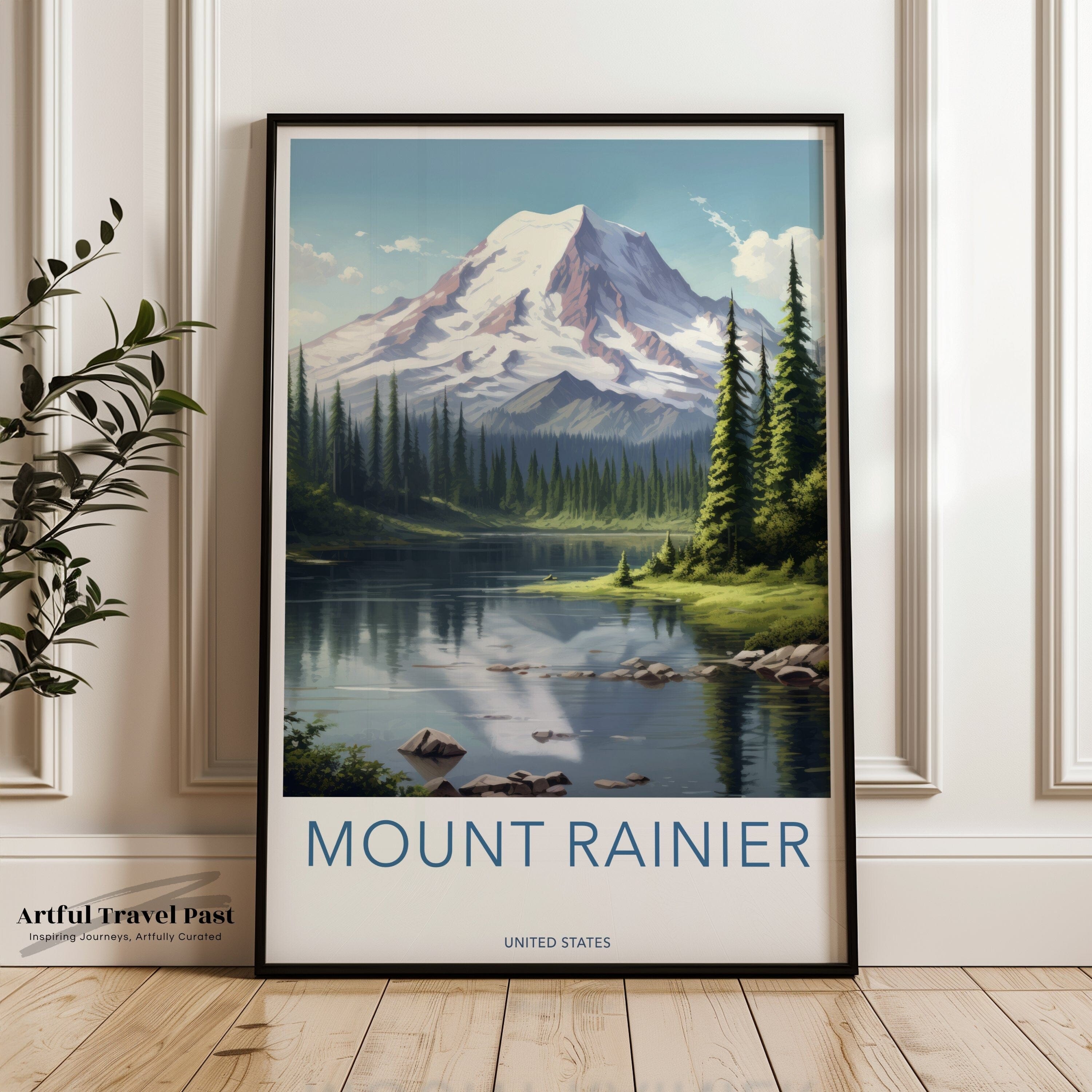 Mount Rainier Poster