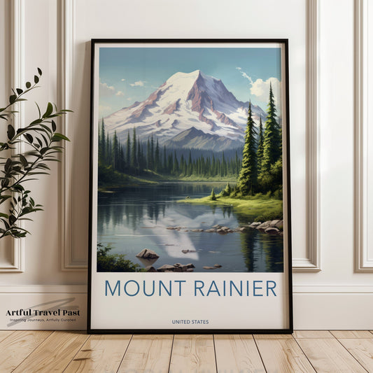 Mount Rainier Poster