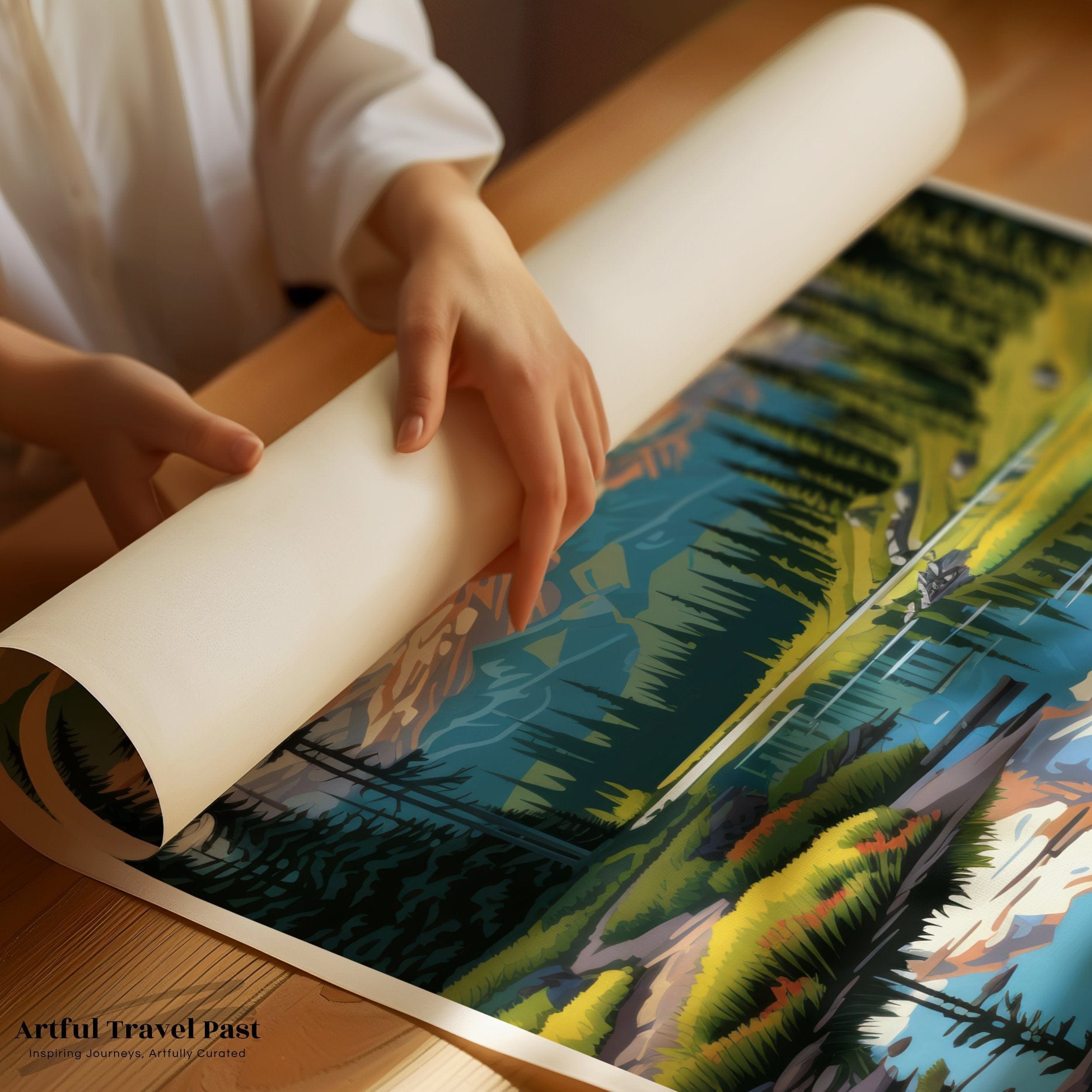 Mount Rainier Poster - Washington Wall Art