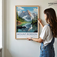 Mount Robson Poster - British Columbia Wall Art