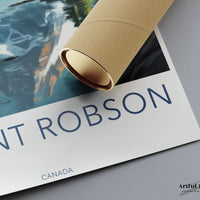 Mount Robson Poster | British Columbia Wall Art | Canada Decor