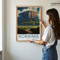 Mount Roraima Poster - Brazil Wall Art
