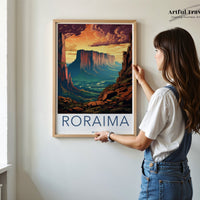 Mount Roraima Poster - Venezuela Wall Art