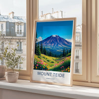 Mount Teide Poster - Canary Islands Art