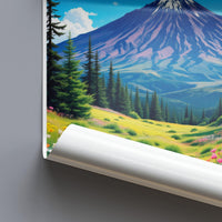 Mount Teide Poster - Canary Islands Art
