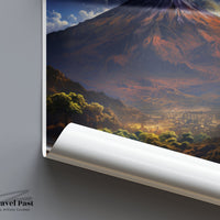 Mount Teide Poster | Canary Islands | Spain Wall Art