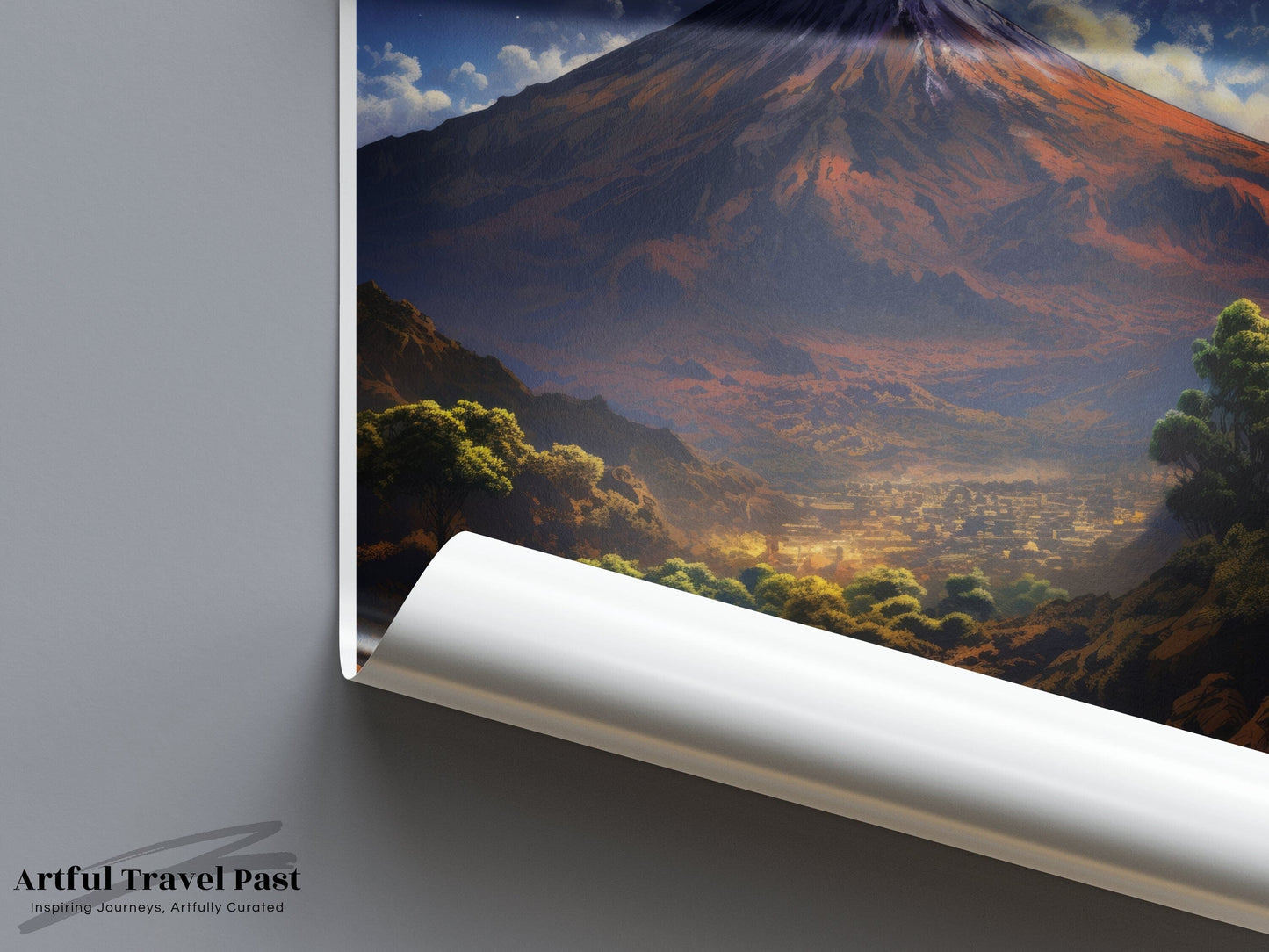 Mount Teide Poster | Canary Islands | Spain Wall Art
