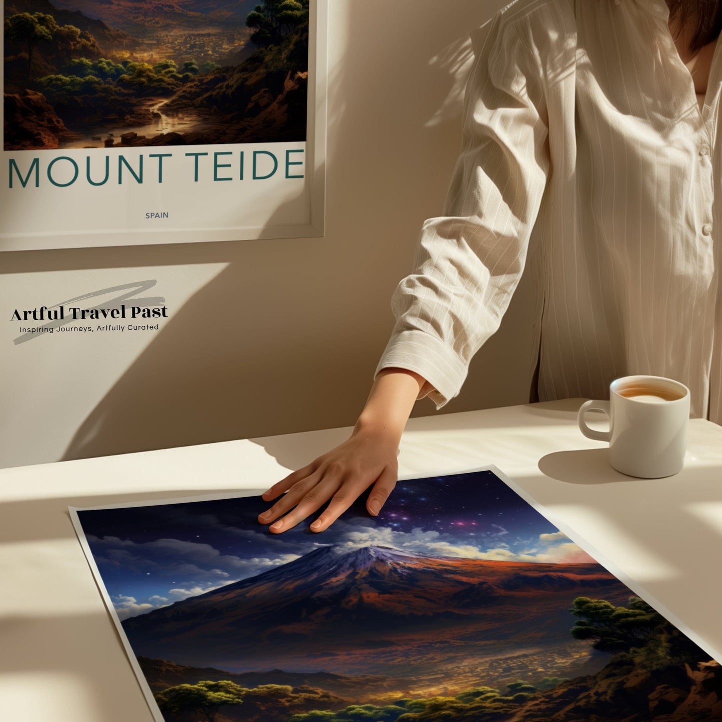 Mount Teide Poster | Canary Islands | Spain Wall Art