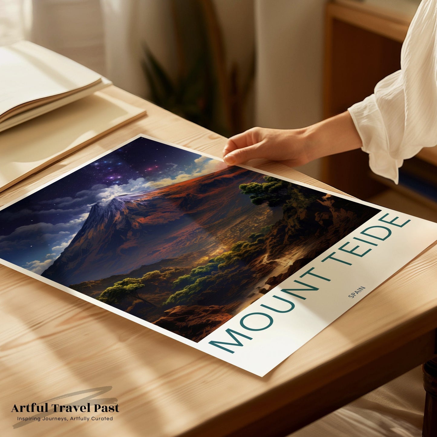 Mount Teide Poster | Canary Islands | Spain Wall Art