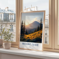 Mount Teide Poster - Spain Wall Art