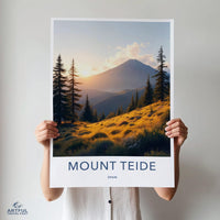 Mount Teide Poster - Spain Wall Art