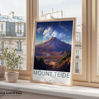 Mount Teide Poster | Spain Wall Art | Europe Decor