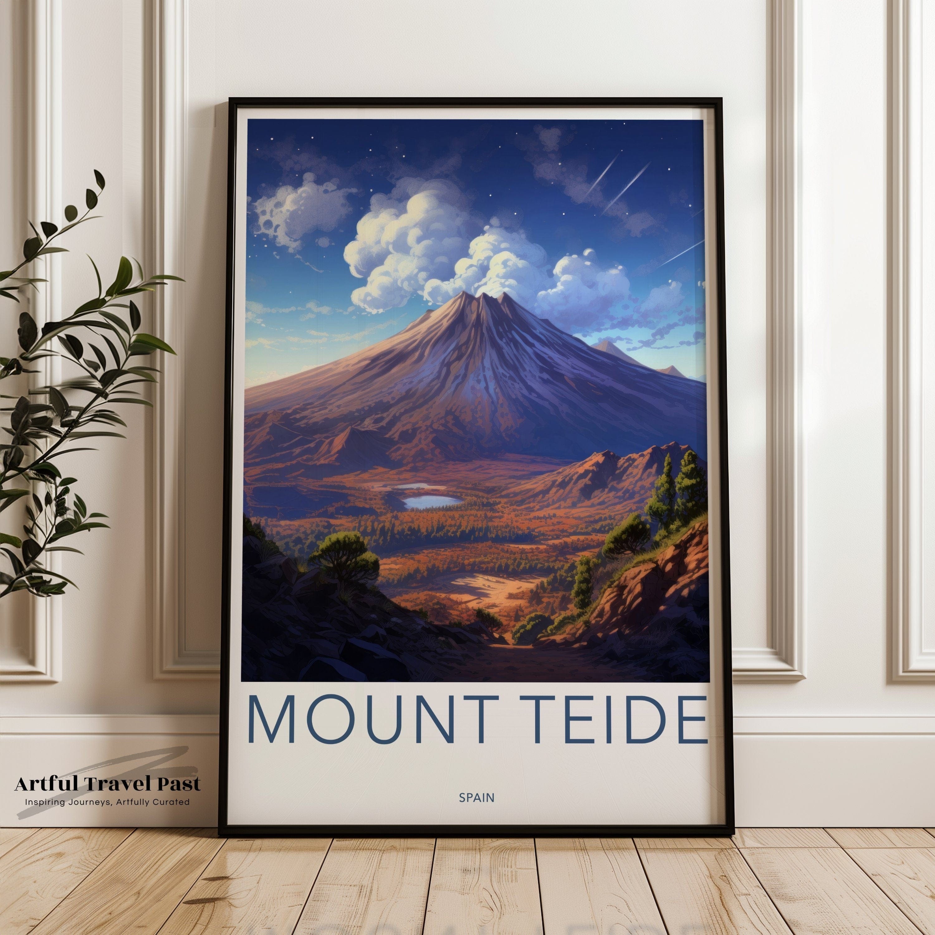 Mount Teide Poster | Spain Wall Art | Europe Decor