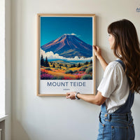 Mount Teide Poster - Tenerife Wall Art