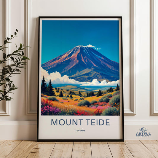 Mount Teide Poster - Tenerife Wall Art
