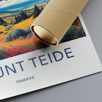 Mount Teide Poster - Tenerife Wall Art