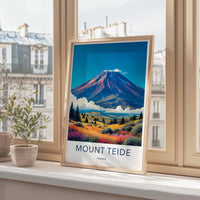 Mount Teide Poster - Tenerife Wall Art