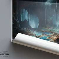 Mulu Caves Poster | Malaysia Wall Art | Asia Decor