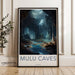 Mulu Caves Poster | Malaysia Wall Art | Asia Decor