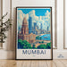Mumbai Poster - India Wall Art